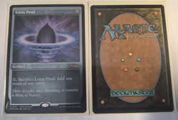 LOTUS PETAL - 30th Birthday Promo - Etched Foil - MTG *Limited Qty* 2023 - Image 1