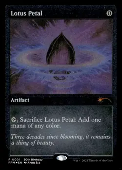 Unique and Miscellaneous Promos #1 Lotus Petal (Foil Etched) - Image 1
