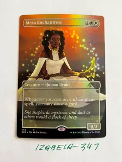 MTG Mesa Enchantress - FOIL - Secret Lair Drop #282 NM/M Unplayed - Image 1