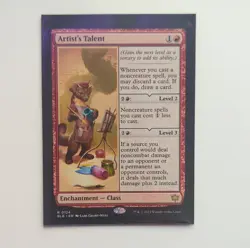 Wizards Magic: The Gathering Artist's Talent Bloomburrow Rare Red - Image 1
