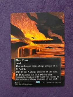 MTG Blast Zone - EOS #47 Rare - NM / Mint Stellar Sights - Image 1