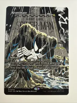 Reanimate 0020 Regular Borderless Marvels Spider-Man - Image 1