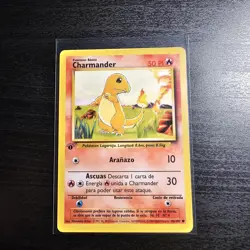 Salameche Charmander 1st Edition Base Set 46/102 Excellent Pokemon 1999 - Image 1