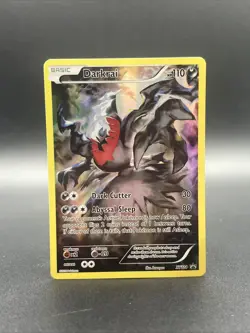 Pokemon Darkrai TCG XY114 Black Star Holo Promo LP - Image 1