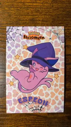 Halloween Espeon Cracked Ice Holo Non-TCG Pokemon Card Database Peru - Image 1