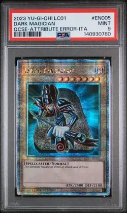 Dark Magician (Quarter Century Secret Rare) LC01-EN005 PSA 9 - Image 1