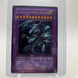 YUGIOH • BLUE-EYES ULTIMATE DRAGON • JMP-EN005 • ULTRA RARE • LIMITED • NM - Image 1