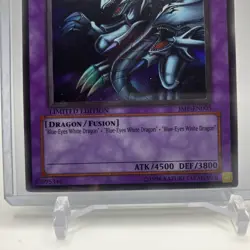 YUGIOH • BLUE-EYES ULTIMATE DRAGON • JMP-EN005 • ULTRA RARE • LIMITED • NM - Image 3