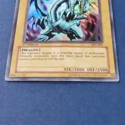 Yu-Gi-Oh! Blue-Eyes White Dragon SKE-001 1st Ed. Heavily Played *FREE SHIPPING* - Image 3