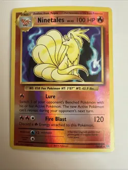 Ninetales 15/108 2016 XY Evolutions Pokemon Card TCG Reverse Holo Rare - VLP - Image 1