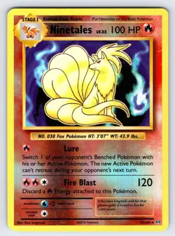 Ninetales 15/108 2016 XY Evolutions Pokemon Card TCG Reverse Holo Rare - VLP - Image 1