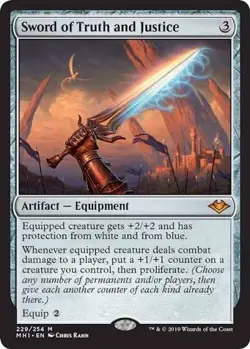 Sword of Truth and Justice - Modern Horizons (MH1) Near Mint Never Played - Image 1