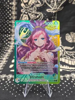 Shirahoshi Alt Art Leader - A Fist Of Divine Speed #OP11-022 L One Piece TCG - Image 1