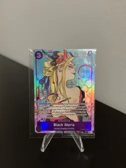 Black Maria (Illustration Box Vol.2) OP08-074 One Piece Promotion Cards Foil - Image 1