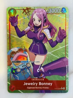 Jewelry Bonney (Parallel) - ST21-004 - One Piece Card Game NM English - Image 1