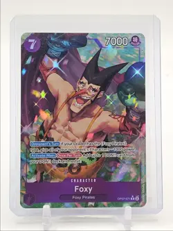 FOXY 2024 ONE PIECE 500 YEARS IN THE FUTURE RARE ALT ART #OP07-071 Q0646 - Image 1