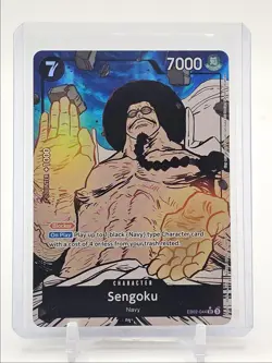 SENGOKU 2025 ONE PIECE ANIME 25TH SUPER RARE ALT ART A #EB02-044 Q0646 - Image 1