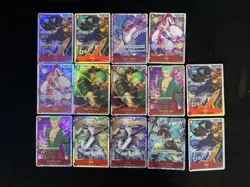 2024 One Piece TCG S-Chinese Boa Hancock Sabo Roronoa Zoro SR Holo Lot*14 LU57 - Image 1