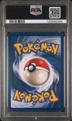 1999 POKEMON BASE SET UNLIMITED RED HEART ERR #5 CLEFAIRY-HOLO PSA 5 - Image 2