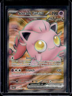 2024 Pokemon SV Twilight Masquerade TWM EN Scream Tail ex Ultra Rare #197/167 - Image 1