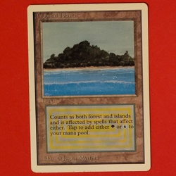 Tropical Island Magic the Gathering Unlimited Edition Dual Land - Image 1