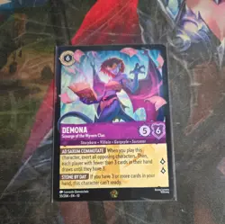Disney Lorcana Whispers in the Well - Demona Scourge of the Wyvern Clan 55/204 - Image 1