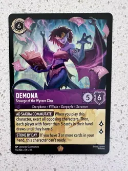 Disney Lorcana, Demona Scourge of the Wyvern Clan, Whispers in the Well (55/204) - Image 1