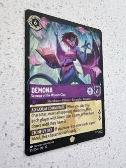 Disney Lorcana, Demona Scourge of the Wyvern Clan, Whispers in the Well (55/204) - Image 4