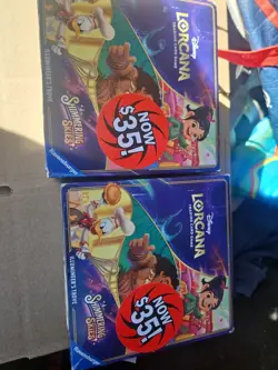Disney Lorcana Shimmering Skies Illumineer’s Trove with Booster New Sealed 2 Lot - Image 1