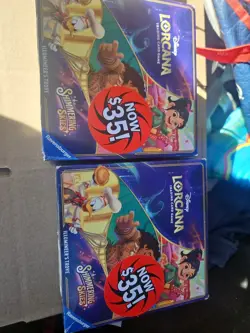 Disney Lorcana Shimmering Skies Illumineer’s Trove with Booster New Sealed 2 Lot - Image 2