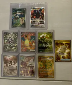 Pokemon TCG Bundle Illustration Rares & Sealed Promos - 9 Cards - NM - Image 1