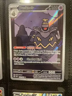Pokemon Dusknoir TCG Holo Card 070/064 Shrouded Fable SV Pre Owned NM - Image 1