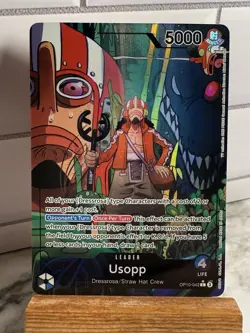 Usopp Alt Art OP10-042 Leader Parallel Royal Blood One Piece TCG English - Image 1