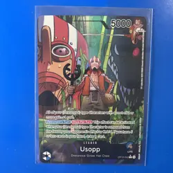 Usopp Alt Art OP10-042 Leader Parallel Royal Blood One Piece TCG English - Image 4