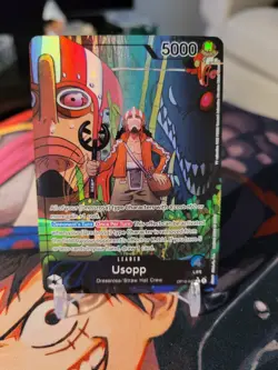 Usopp Alt Art OP10-042 Leader Parallel Royal Blood One Piece TCG English - Image 1