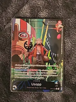 Usopp Alt Art OP10-042 Leader Parallel Royal Blood One Piece TCG English - Image 1