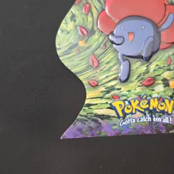 Pokemon TV Series 2 Topps - EV6 Die-Cut Embossed Chase Card #45 Vileplume - Image 5