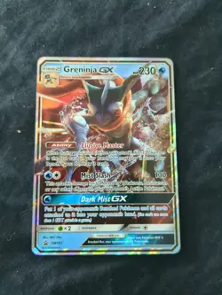 Pokemon TCG Greninja GX Detective Pikachu SM197 Promo Card - Image 1