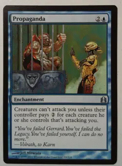 Propaganda *Uncommon* Magic MtG x1 Commander MP - Image 1
