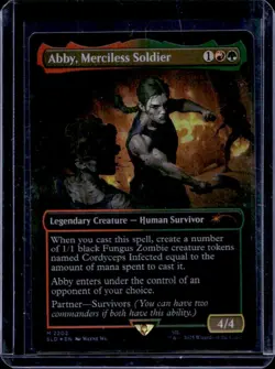 2025 Magic MTG Abby, Merciless Soldier #2202 - Image 1