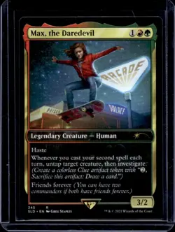 2021 Magic MTG Secret Lair x Stranger Things Max, Daredevil #345 - Image 1