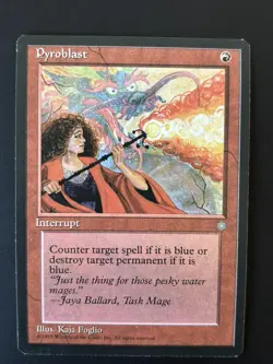 Pyroblast - MTG - Ice Age - Magic the Gathering - Image 1