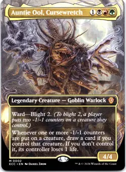 Auntie Ool, Cursewretch 0002 NM Lorwyn Eclipsed - Image 1