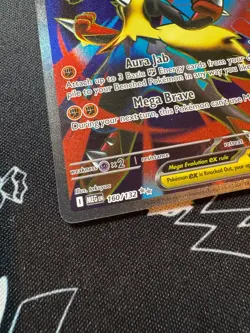 Mega Lucario EX 160/132 Pokemon TCG Mega Evolution Ultra Rare English - Image 2