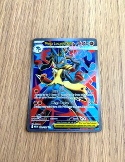 Pokemon TCG Mega Evolution - Mega Lucario Ex 160/132 Full Art Ultra Rare English - Image 1