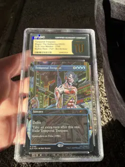 MTG Temporal Trespass Mythic Foil SLD Iron Maiden Album Art CGC Pristine 10 Pop1 - Image 1