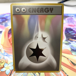 Double Colorless Energy Base Set Japanese Pokemon Card ~ MP - Image 1