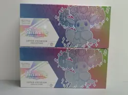 (2) Lot 2025 Pokemon Prismatic Evolutions Super-Premium Collection Sealed Box - Image 1