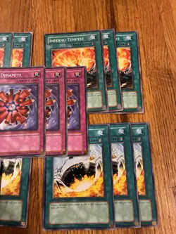 🌟 Yu-Gi-Oh! Card Lot (D.D. Dynamite, Mystic Wok, Inferno Tempest) 🌟 600682787291 - Image 3
