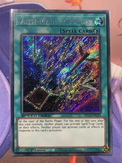 Anti-Magic Arrows SBC1-ENG11 Speed Duel: Streets of Battle City 1st Ed Secret - Image 1